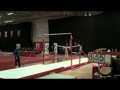 Þórey Kristinsdóttir - Tvíslá - Norðurlandamót Unglinga 2011 - Liðakeppni