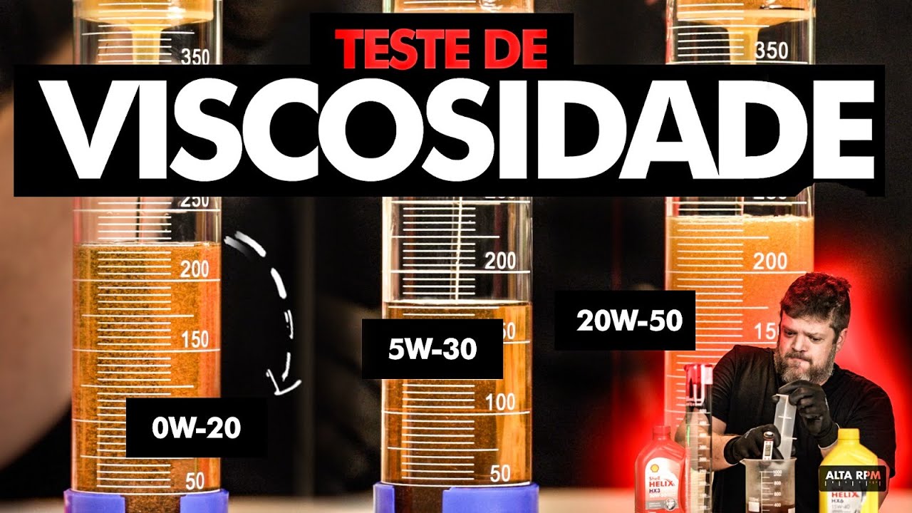 POSSO MUDAR A VISCOSIDADE DO ÓLEO DO MOTOR? NUNCA! Veja o motivo na prática! FT. SHELL & ALTA RPM