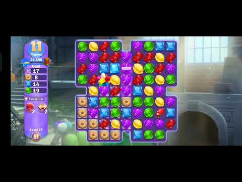 Wonka's World of Candy Match 3-Level 26 NO BOOSTERS #wonka #wonkasworldofcandy #match3