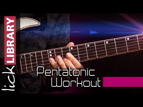 Pentatonic Workout | Sam Bell | Pentatonic Guitar Lessons