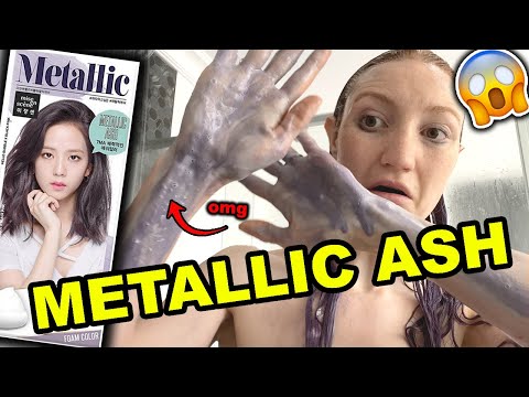 把我的頭髮染成金屬灰使用 yesstyle 的 hello bubble 進行極端髮型改造 (DYING MY HAIR METALLIC ASH!!! EXTREME HAIR MAKEOVER USING HELLO BUBBLE FROM YESSTYLE)