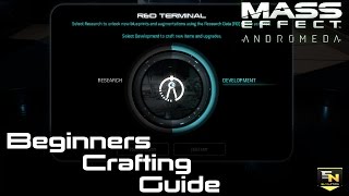 Mass Effect Andromeda | Crafting Guide for Beginners (R&D, Mods, Augments, Blueprints & More)