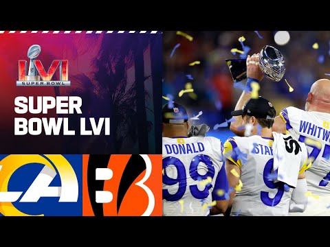 Los Angeles Rams vs Cincinnati Bengals | Super Bowl LVI Highlights 2022