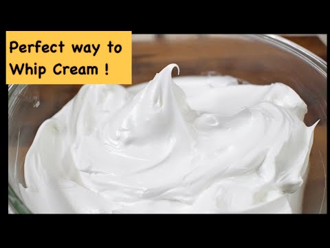 Whipped Cream| Cake Icing Cream | How to whip cream? | Ayushi Jain Bansal