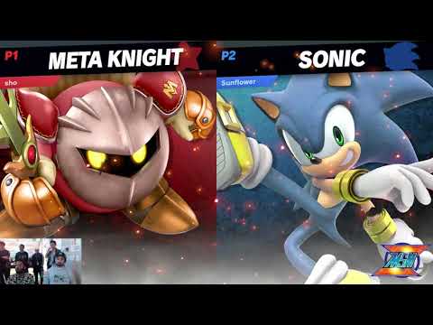 WaveDash 2023 Top24 - Wrath (Sonic) Vs. Sho (MetaKnight) - SSBU Tournament