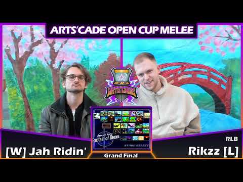 Arts'cade Open Cup #1 - Jah Ridin' (Luigi) vs. RLB | Rikzz (Fox) - Melee Grand Final