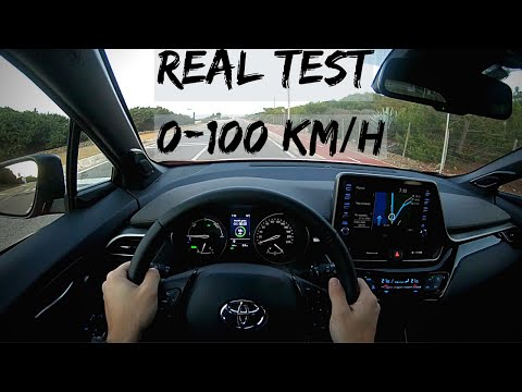 0-100 km/h with the new Toyota C-HR 2.0 Hybrid