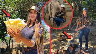 FIZ O MELHOR DOCE DE LEITE CAIPIRA DA MINHA VIDA! Aproveitando o leite das nossas vacas