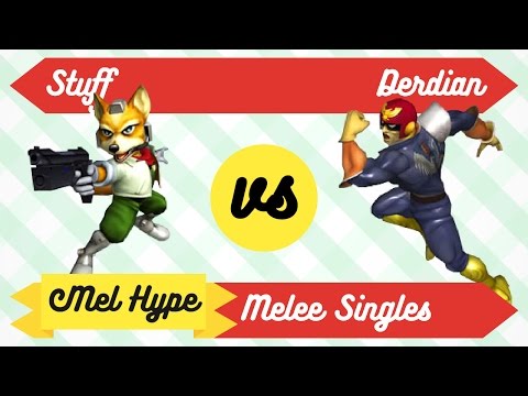 Mel Hype 2.6 - Melee Singles - Stuff (Fox) vs Derdian (Captain Falcon, Ice Climbers) - Losers Finals