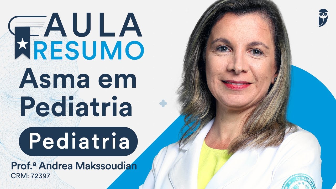 Resumo de Asma em Pediatria | Aula ao vivo Residência Médica e Revalida
