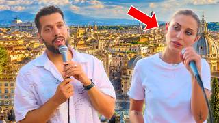 Download lagu Tourists In Rome Were SHOCKED When She Started Singing | Lady Gaga - Always Remember Us This Way mp3