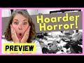 Cleaning A Hoarder's House (Real Estate Horror Story PREVIEW) #shorts