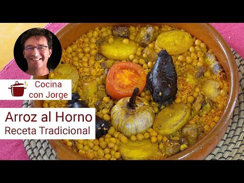 Arroz al Horno. Receta Tradicional Valenciana. Económico y Fácil.