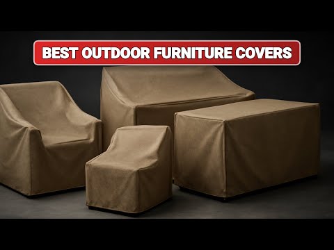 Heavy Duty Patio Sofa Cover Waterproof, Mrrihand 2-Seater Outdoor Sofa Loveseat Cover, Outdoor Patio Furniture Cover with Air Vent and Handles, 60" W×34" D×30" H, Black video review thumbnail
