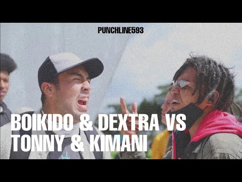 Tonny & Kimani vs Boikido & Dextra - 8tvos / #1 edición 2vs2 (Punchline 2021)