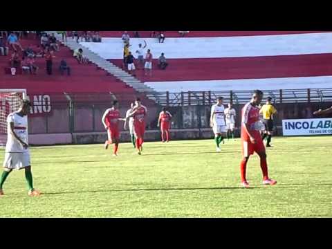 Gol atacante Léo ACP 1 x 1 Pato Branco 26.04.15 no WW