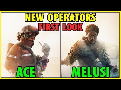 NEW OPERATORS FIRST LOOK ( Ace & Melusi ) | Operation Steel Wave - Rainbow Six Siege