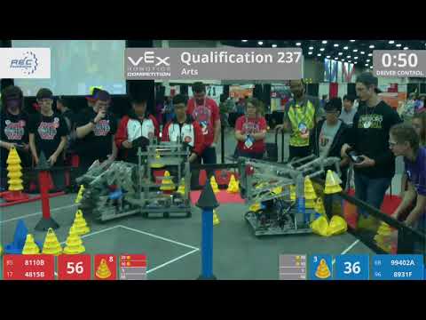 2018 VRC Arts Q237 - 8110B 4815B vs 99402A 8931F - 63 to 56