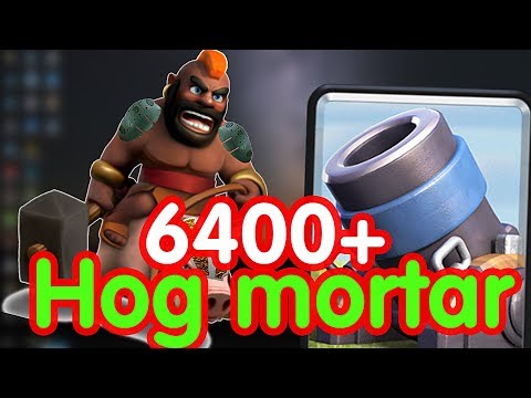 Makarious  Hog Mortar 6400+ gameplays - Clash Royale