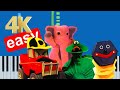 Johnson Friends Theme Song Slow Easy Medium Piano Tutorial 4K