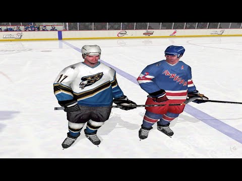 NHL FaceOff 2001 - PS2 Gameplay (4K60fps)