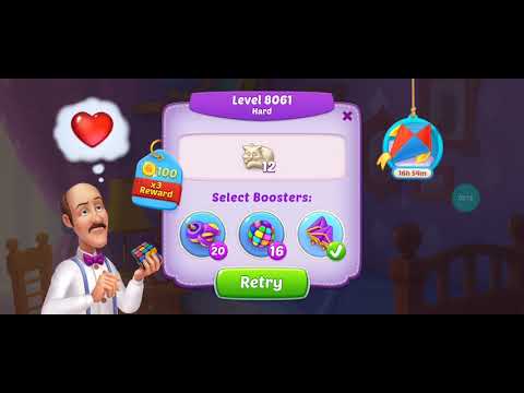 Homescapes Beat Level 8061 - 8062 | Gameplay Walkthrough 🏠