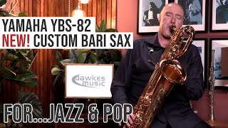 Video thumbnail for Yamaha YBS 82 Custom Baritone Saxophone | Jazz & Commercial Playing by dawkesmusic