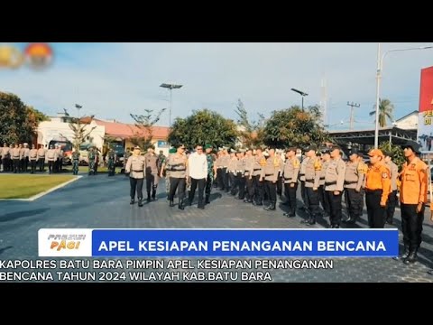 POLRES BATU BARA APEL KESIAPAN PENANGANAN BENCANA