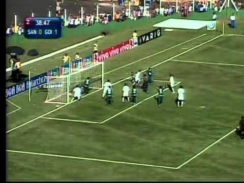 Santos 2 x 1 Goiás - Campeonato Brasileiro 2004