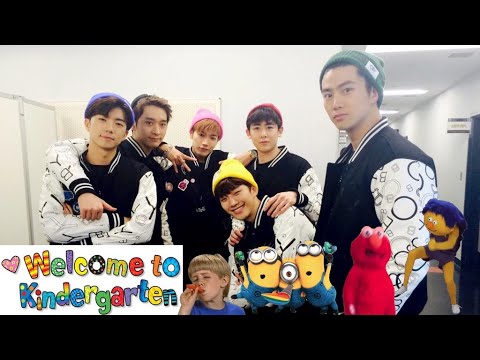 2PM rehearsals are just like kindergarten