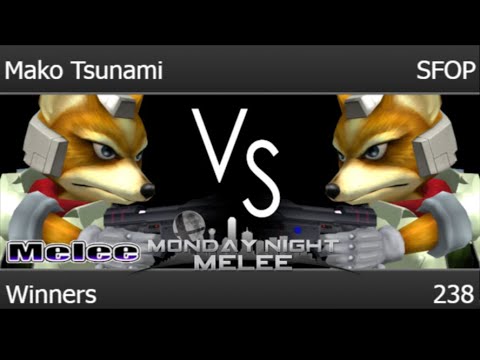 MNM 238 - Mako Tsunami (Fox) vs TLOC | SFOP (Fox) Winners - Melee