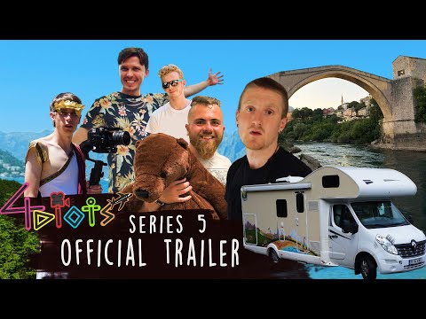 The Ultimate Balkan Roadtrip • Official Trailer • Four Idiots Series 5: Lads Holiday in the Balkans