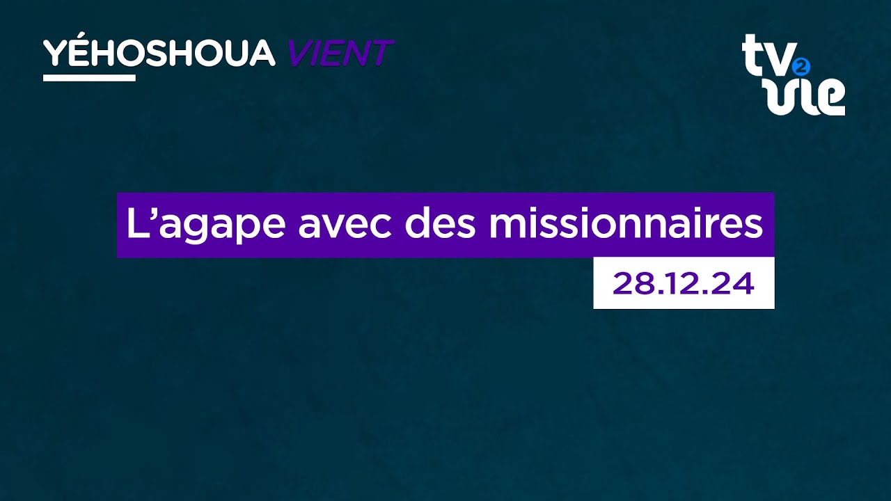 Thumbnail of video: L’agape avec des missionnaires