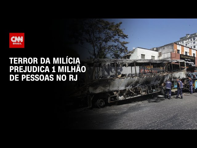 Terror da milícia prejudica um milhão de pessoas no Rio | CNN 360º