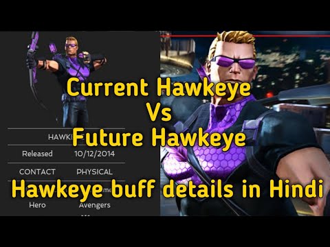Current Hawkeye Vs Future Hawkeye || Hawkeye buff details in Hindi || MCOC