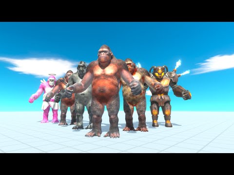 All skin goro vs factions animal revolt battle simulator