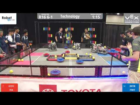 2019 VEX Worlds Technology Division Match R16 6 1