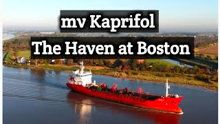 Adventure Awaits: mv Kaprifol Tanker on The Haven Bound for Montoir, France!