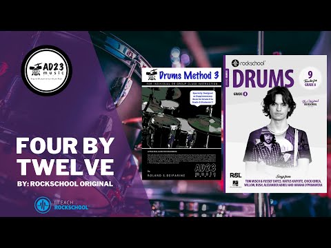 Four By Twelve | Rockschool Drums Grade 8 2024