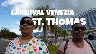 Carnival Venezia | Sea Day #3 Vlog | St. Thomas | White Night / Silent Night Party