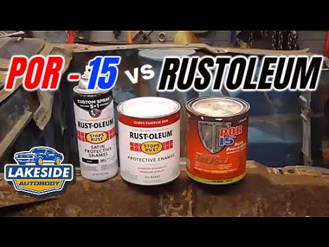 POR-15 vs RUSTOLEUM - What's Better?