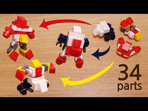 Three fighter jets combine to form 3 different robots depending on the combination! Introducing Fighter Bot 3!