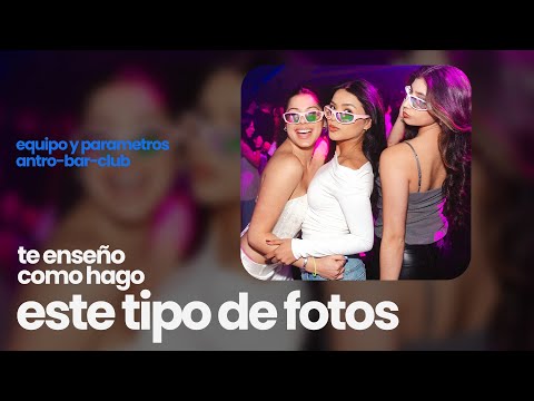 FOTOS CON FLASH DE NOCHE | EXPLICADO CON PARÁMETROS EXACTOS.