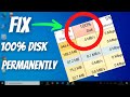 SOLVED 100 DISK USAGE Windows 10 FIX Easy Tutorial