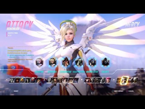 Overwatch Beta - Playing Tutorial (Uncoperatively) + All characters selection!