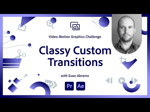 Classy Custom Transition | Video Motion Graphics Challenge