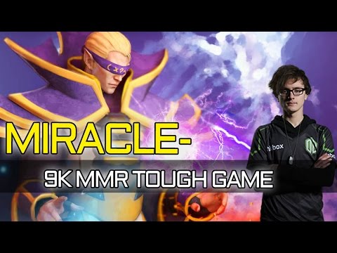 Miracle- Epic 9k MMR Invoker Tough Game