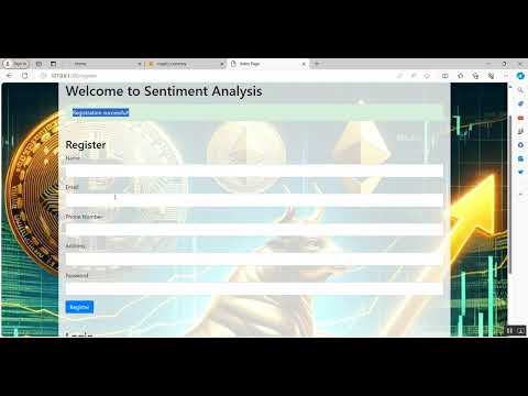 Cryto Currency Sentiment Analysis in Python Projects