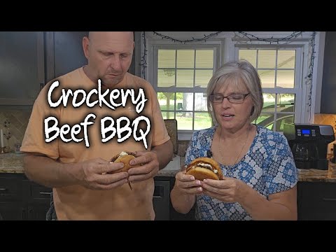 Crockery Beef BBQ Sandwiches From My Friend Lisa ~ an Easy Meal!