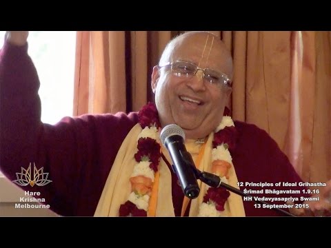 12 Principles of Ideal Grihastha - SB 1.9.16